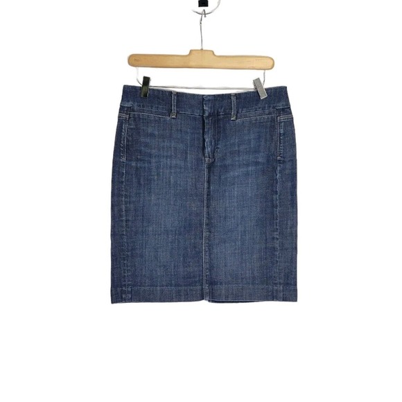 Gap Limited Edition Classic Straight Jean Skirt Size 4 - Picture 1 of 6
